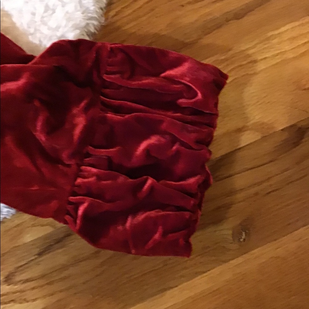 Women’s size extra large red velvet jacket - Picture 6 of 10